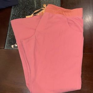 Figs Kade Coral Scrub Bottoms